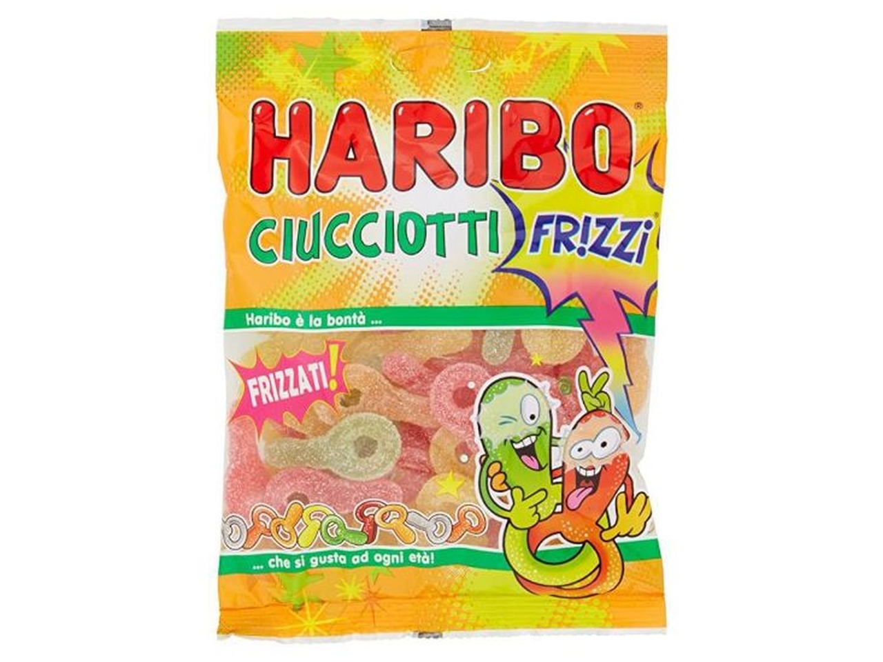 HARIBO CIUCCIOTTI FRIZZI 80G 36144