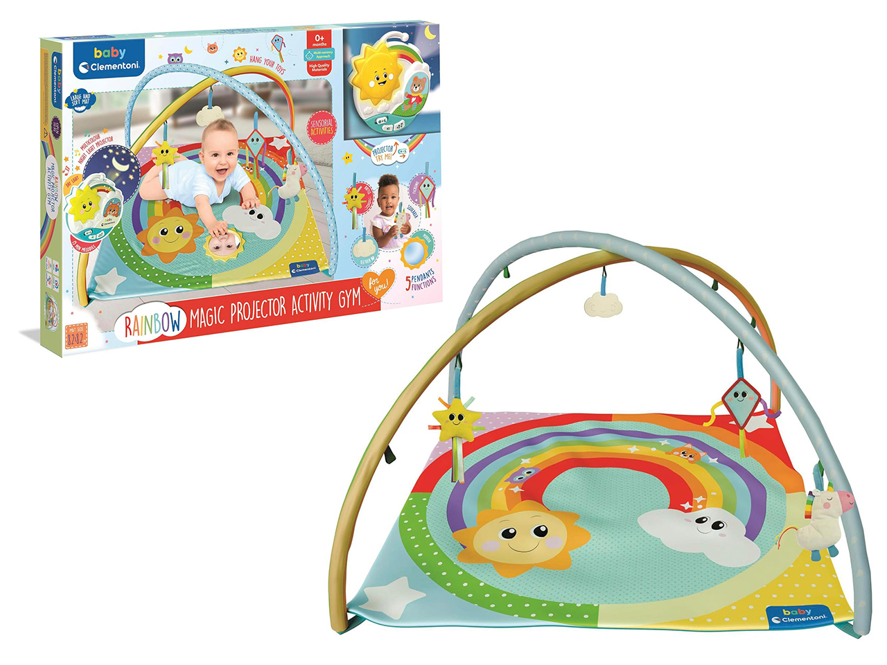 BABY CLEMENTONI FOR YOU RAINBOW PROJECT GYM 17597