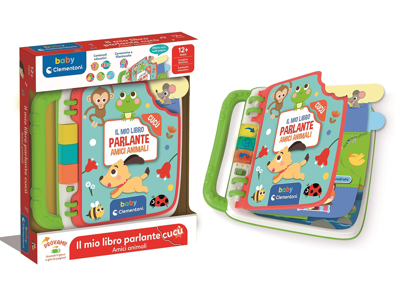BABY CLEMENTONI IL MIOLIBRO PARLANTE CUCU 17550.5 BABY CLEMENTONI IL MIOLIBRO PARLANTE CUCU 17550.5