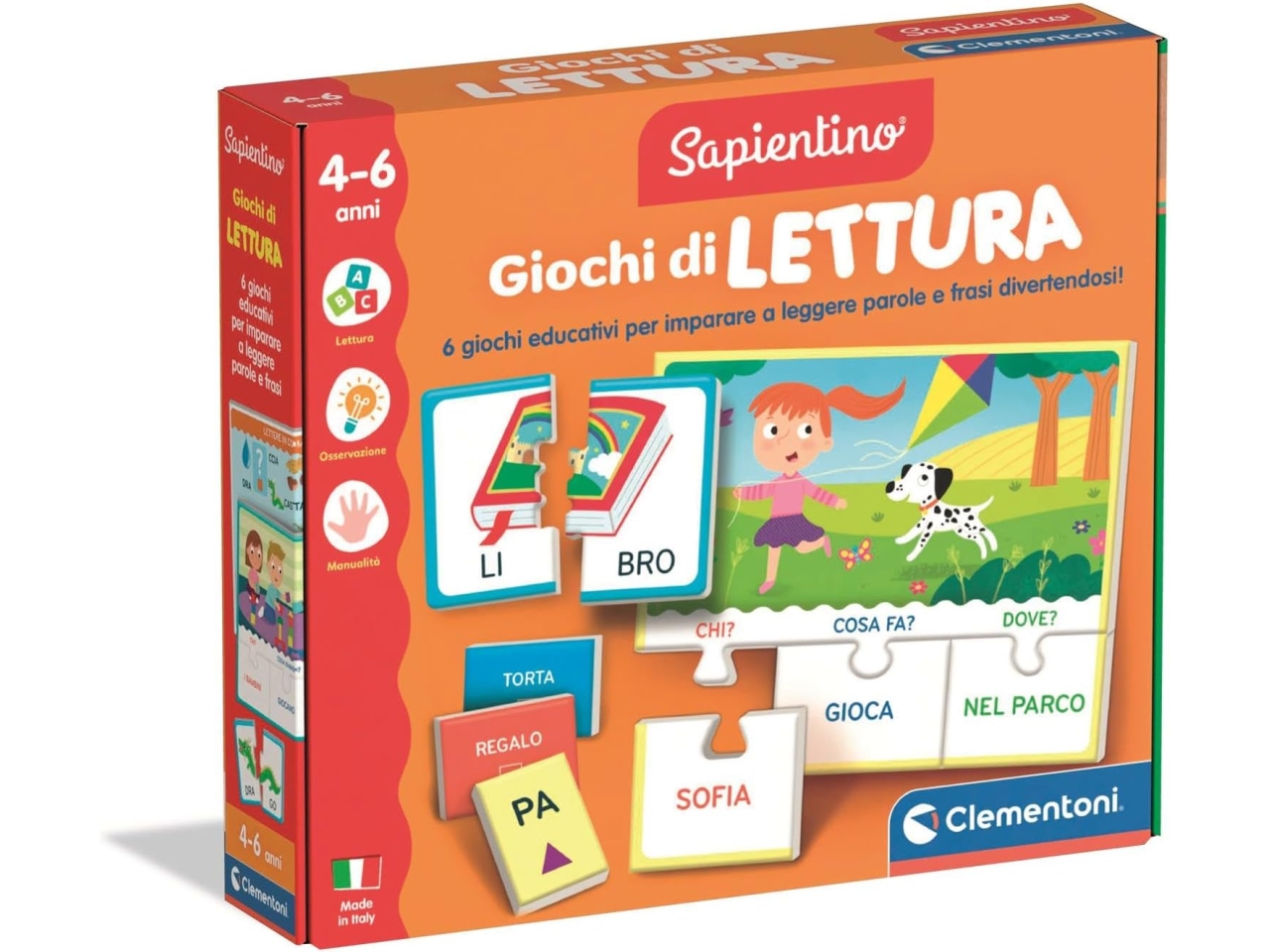 SAPIENTINO GIOCHI DI LETTURA 16498