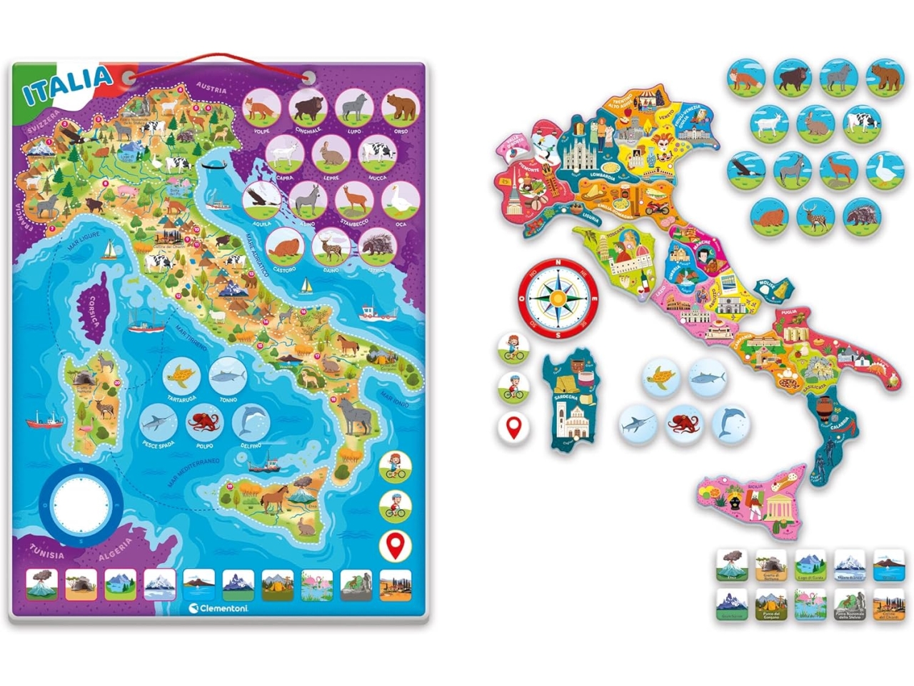 SAPIENTINO DISPLAY GEO PUZZLE MAGNETICO 16690.9