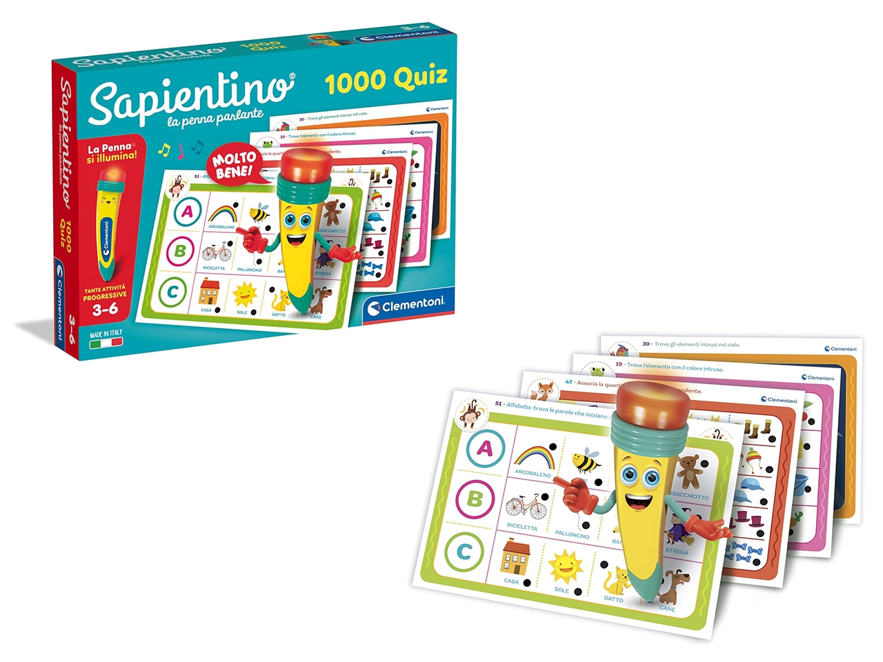 SAPIENTINO LA PENNA PARLANTE 1000 QUIZ NEW 16495.0