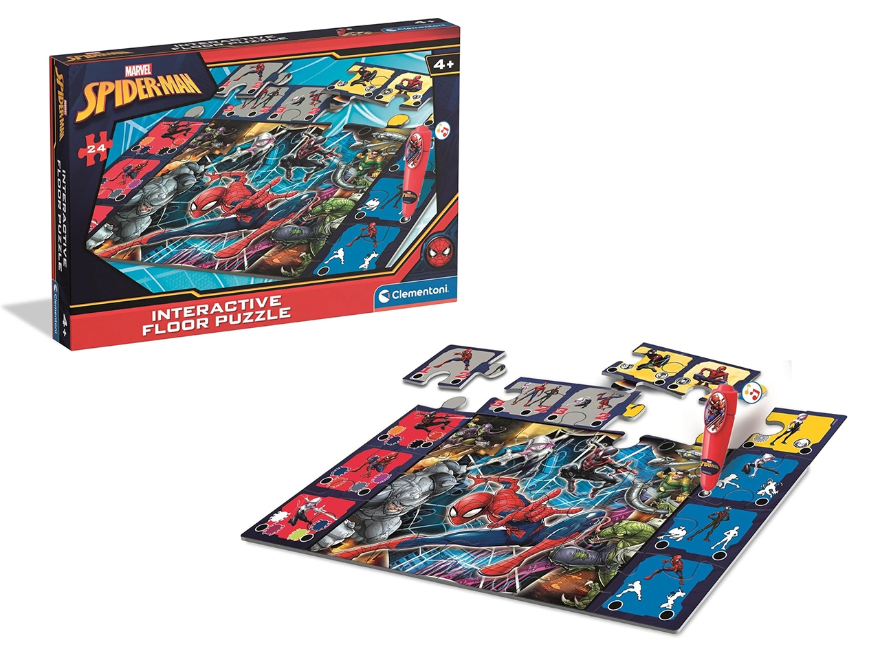 CLEMENTONI INTERACTIVE PUZZLE SPIDERMAN 16497.4