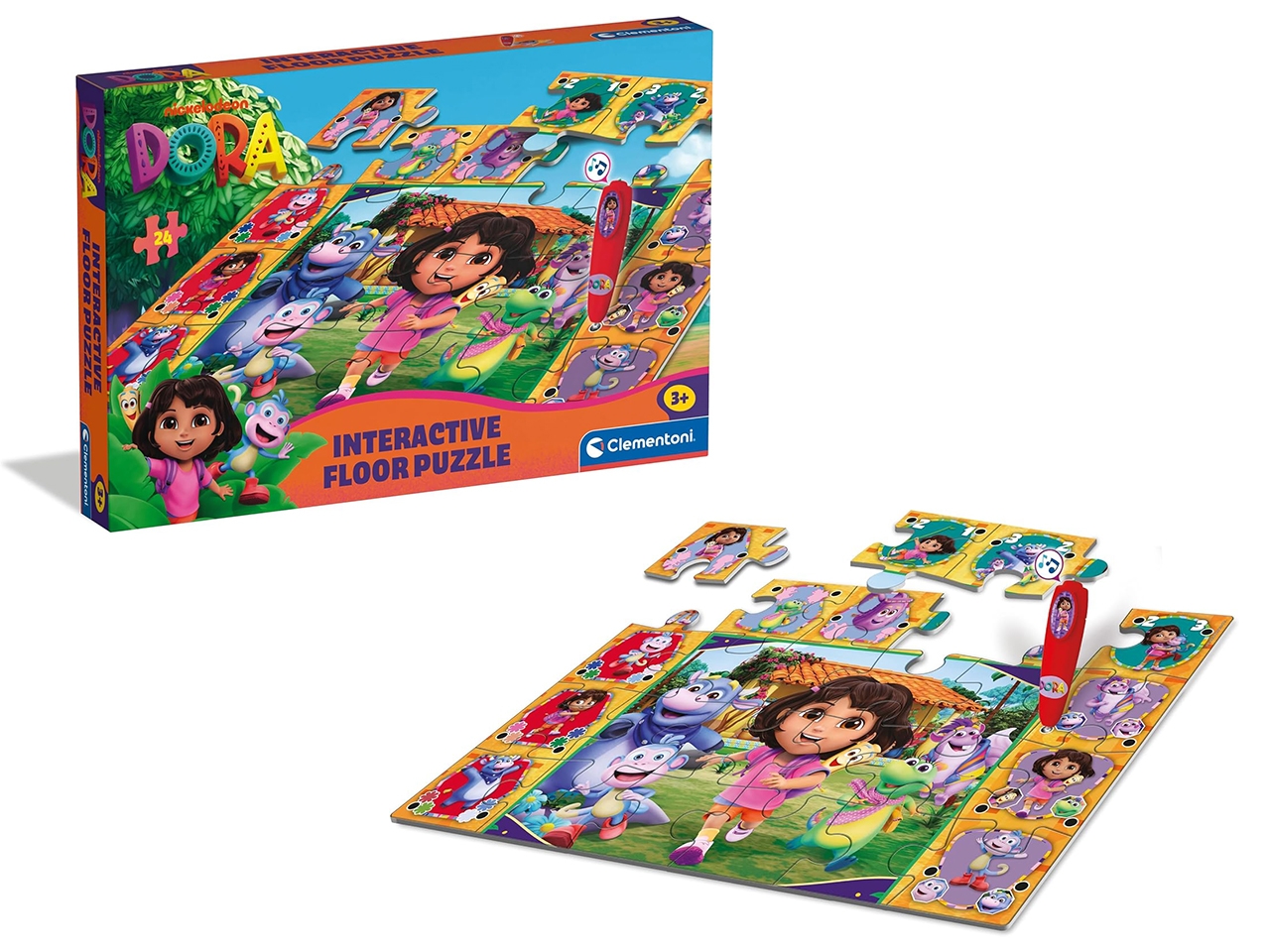 CLEMENTONI INTERACTIVE PUZZLE DORA ESPL. 16687.9
