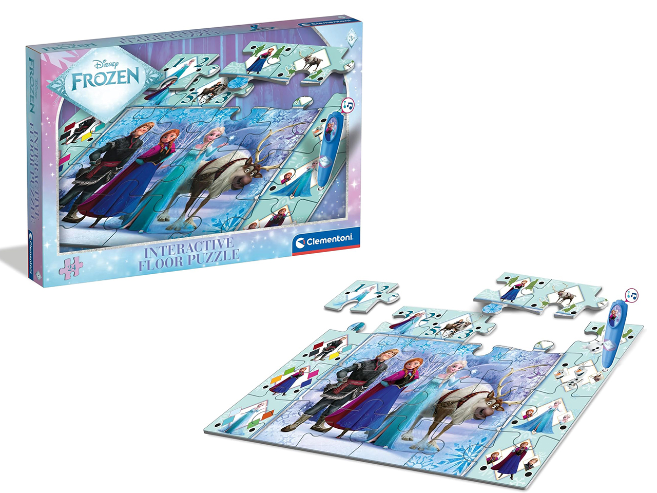 CLEMENTONI INTERACTIVE PUZZLE FROZEN 16496.7
