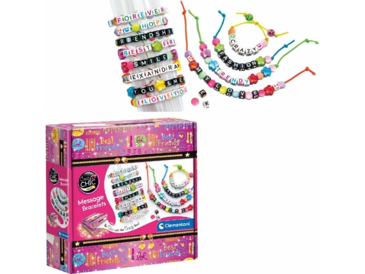 CRAZY CHIC MESSAGE BRACELETS 18634.1