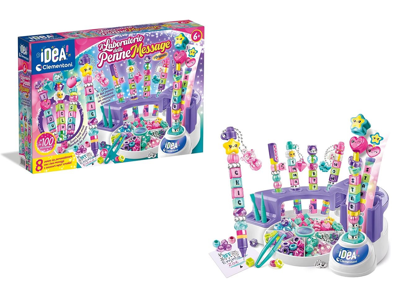 CLEMENTONI  LABORATORIO  PENNE MESSAGE 18219.0