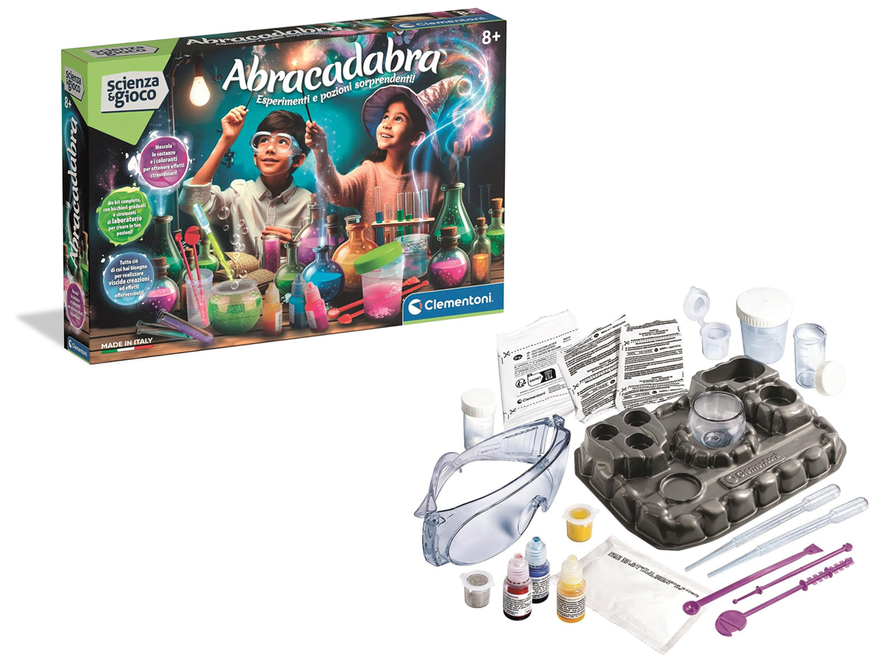 CLEMENTONI ABRACADABRA ESPERIMENTI E POZIONI 19436