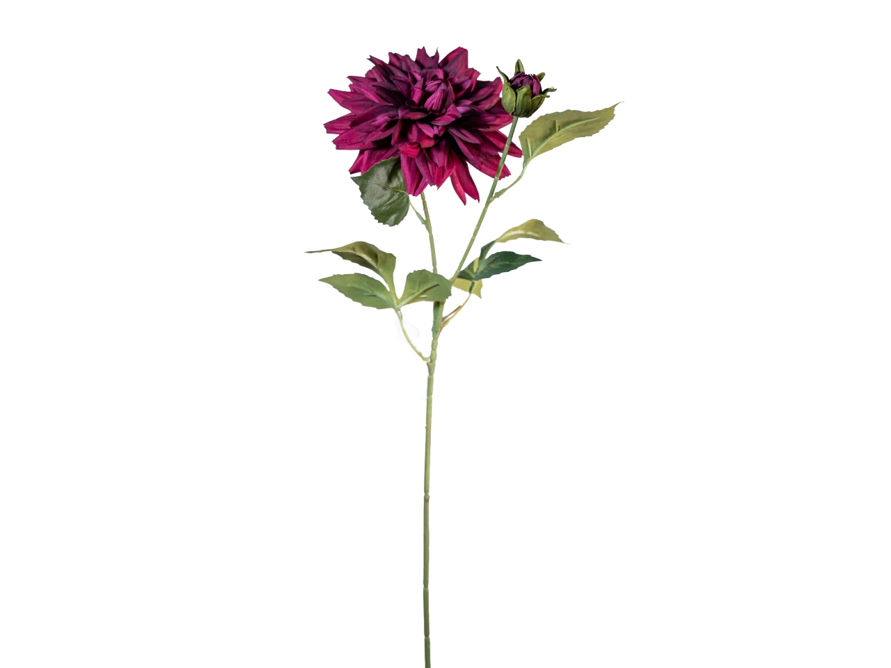RAMO DALIA 60CM C/BOCCIOLO VIOLA 40000031-18