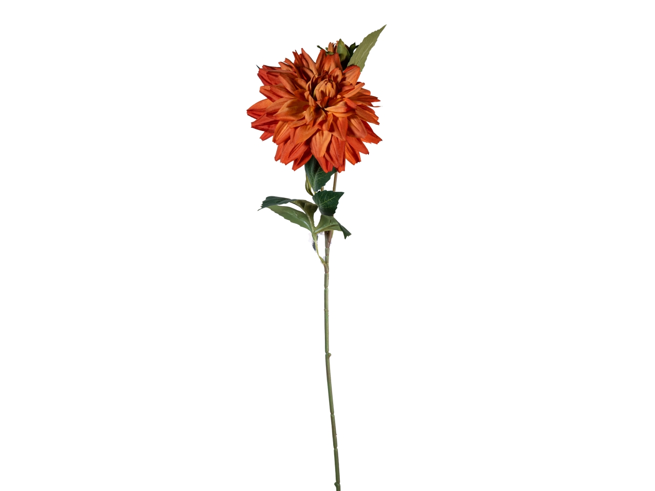 RAMO DALIA 60CM C/BOCCIOLO ARANCIONE 40000031-09