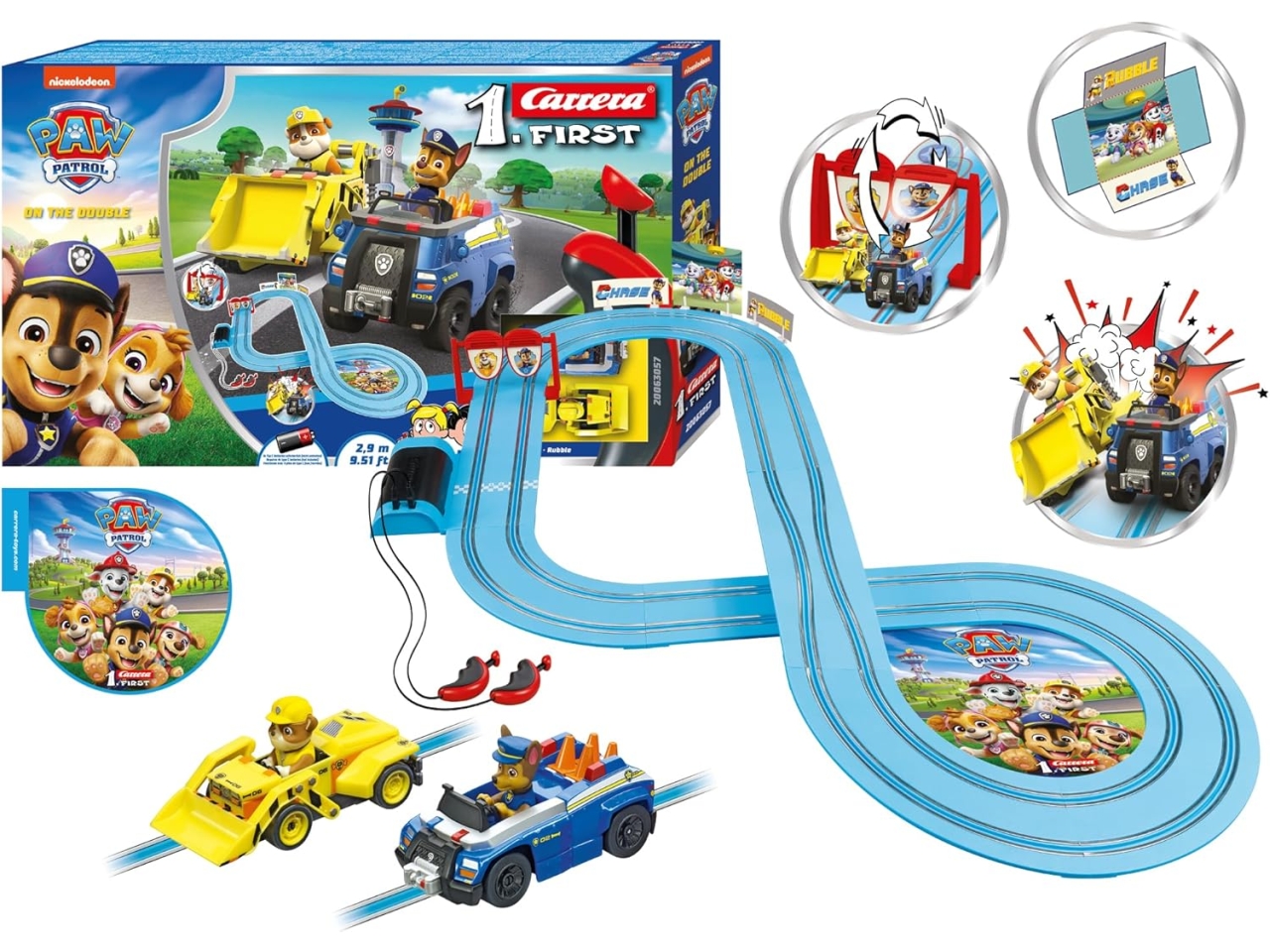 PAW PATROL PISTA 2,9M 1:50 63057