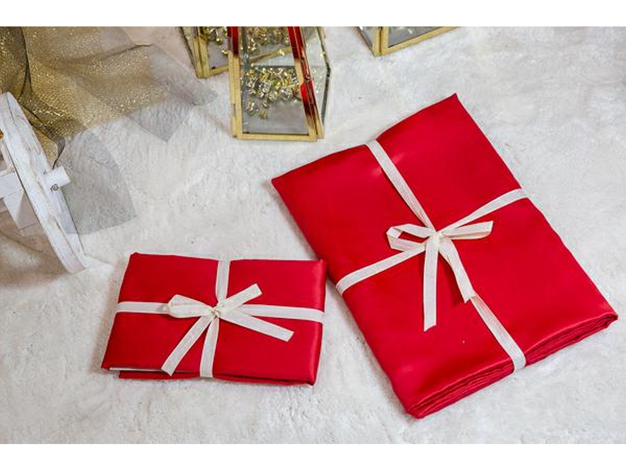 TOVAGLIA IN RASO 140X300CM ROSSO BN2463 10