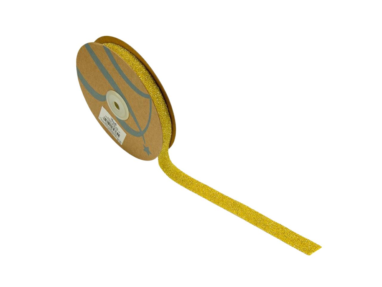 NASTRO DOPPIO LAMÉ 15MMX10MT ORO NI106 ORO