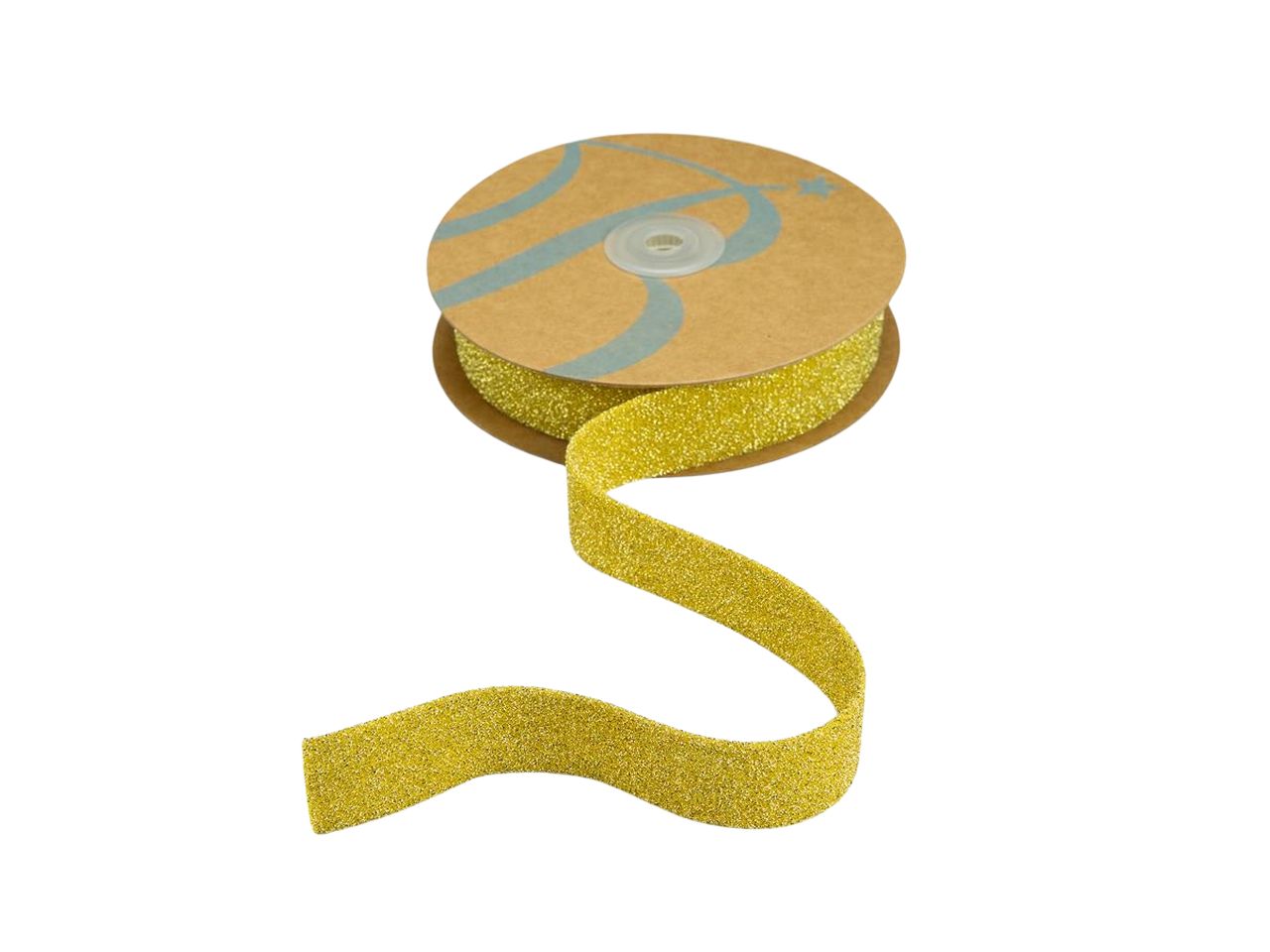 NASTRO DOPPIO LAMÉ 25MMX10MT ORO NI107 ORO