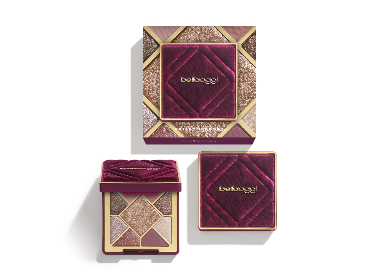 BELLAOGGI PRET-A-PORTER BURGUNDY PALETTE 30140
