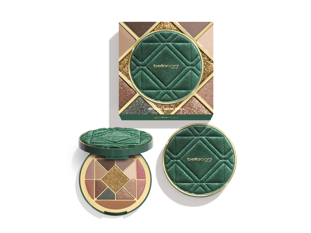 BELLAOGGI IMPERIAL GREEN PALETTE SMALL 30732