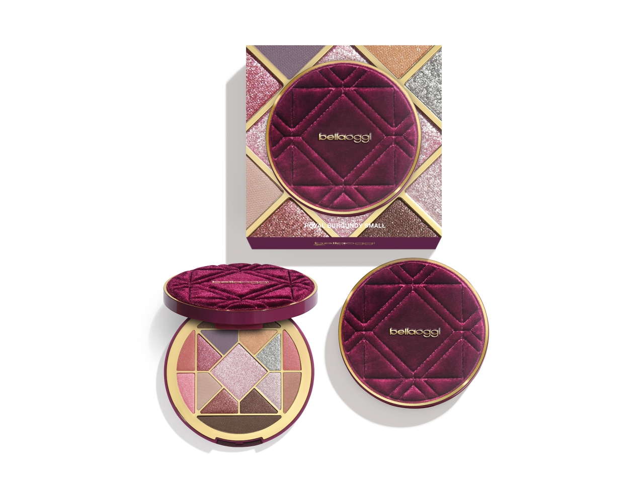 BELLAOGGI IMPERIAL BURGUNDY PALETTE SMALL 30742