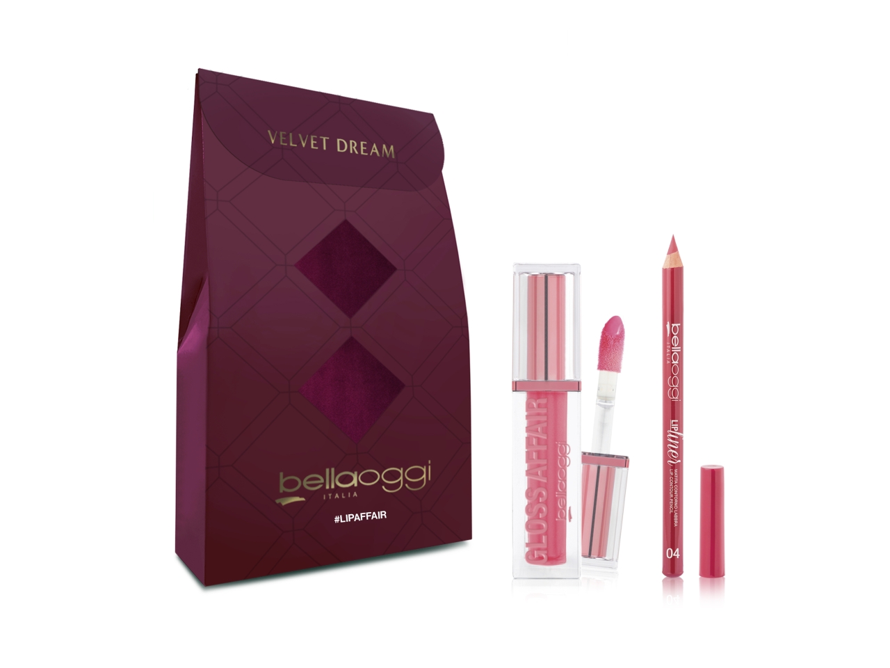 BELLAOGGI MINI GIT LIP AFFAIR 2PZ MNK2507
