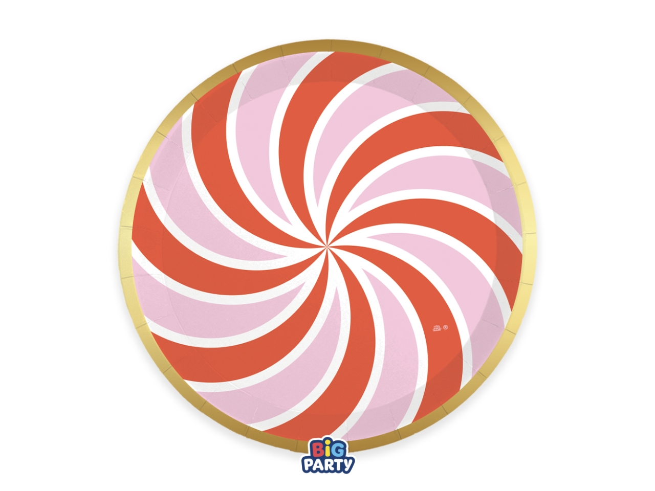 CHRISTMAS CANDY PIATTI 26CM 6PZ 76997