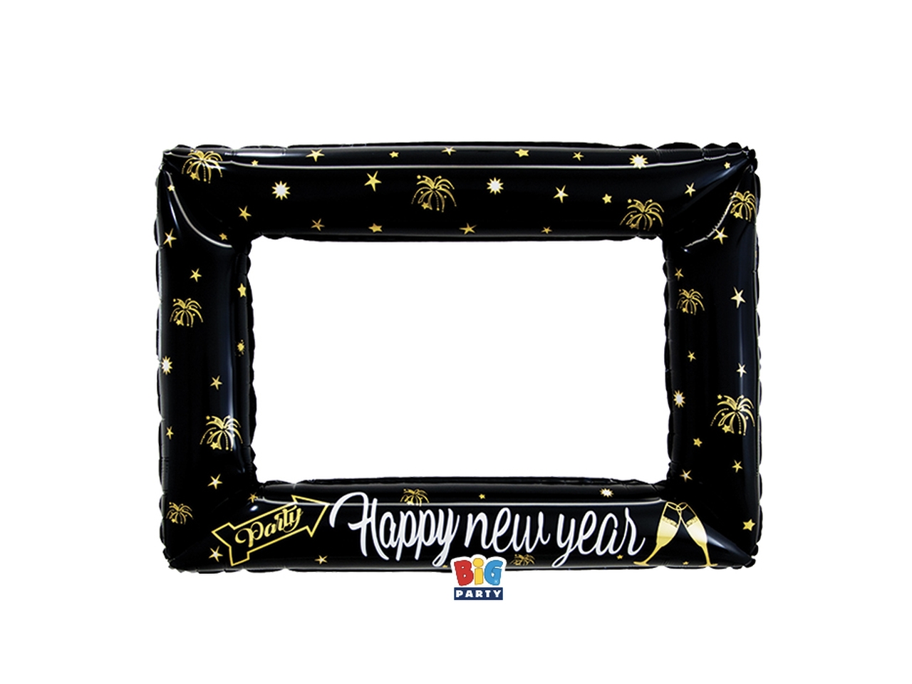 HAPPY NEW HEAR CORNICE GONFIABILE 101X86CM 43091
