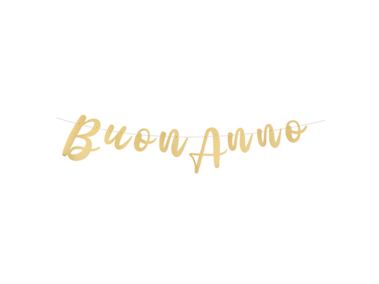 BUON ANNO FESTONE SAGOMATO 3MT 74751