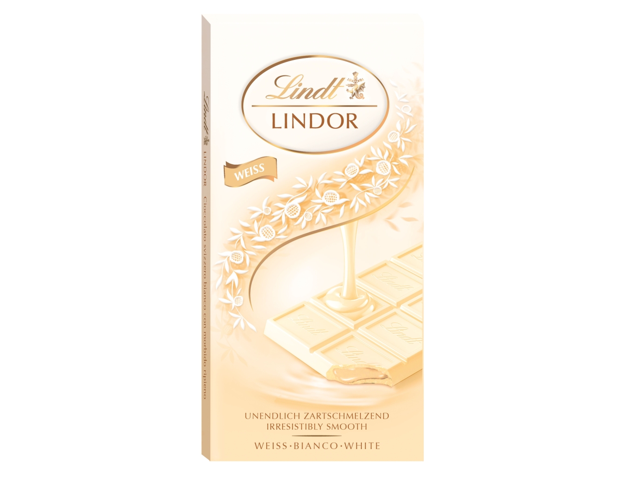 LINDT TAVOLETTA LINDOR BIANCO 100GR 727918 LINDT TAVOLETTA LINDOR BIANCO 100GR 727918