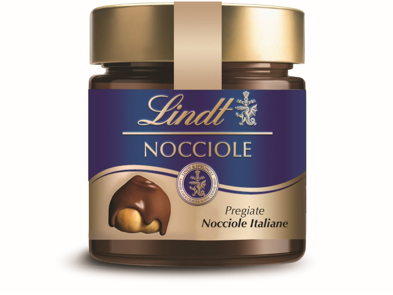LINDT CREMA SPALMABILE NOCCIOLE 200GR 855332 LINDT CREMA SPALMABILE NOCCIOLE 200GR 855332