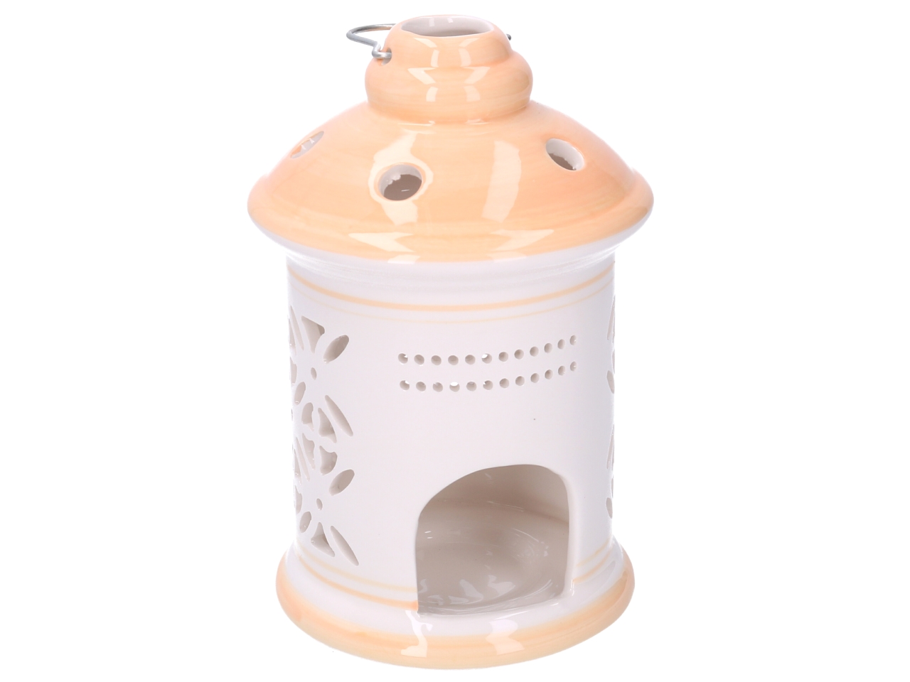 LANTERNA CERAMICA ARANCIONE 11,5XH.17,5 5862820000