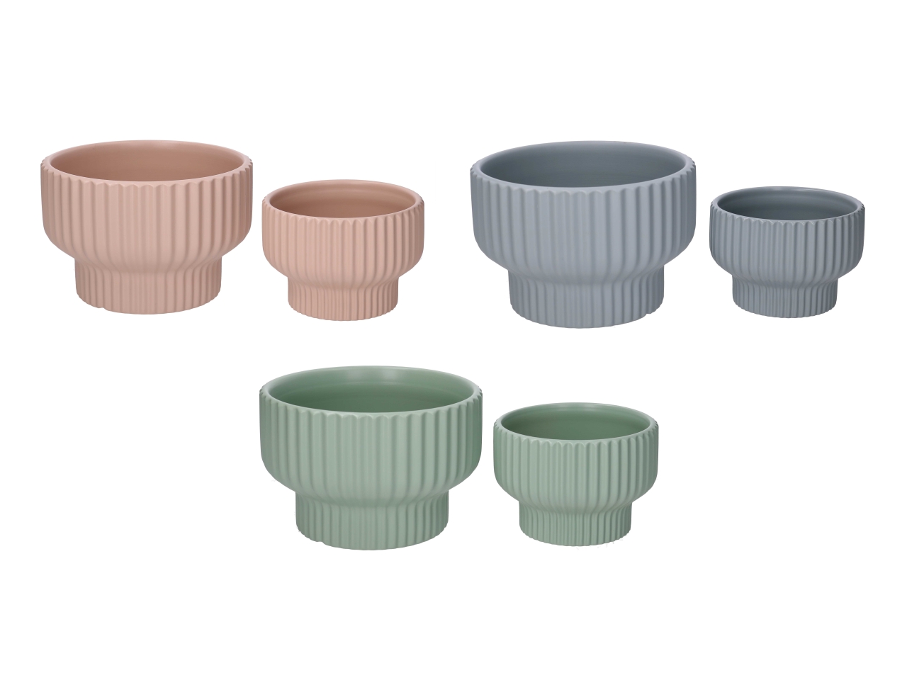 PORTAVASO CERAMICA 1-2 TONDO 19,6X13ASS 5871970000
