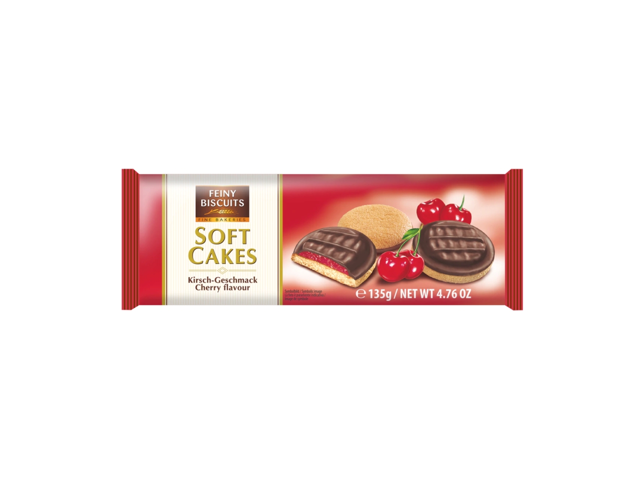 SOFT CAKES TORTINE ALLA CILIEGIA135GR 0088025