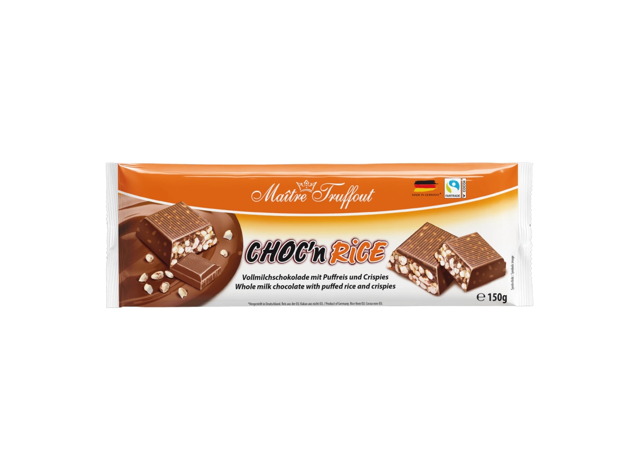 CHOC’N RICE CIOCCOLATO C/RISO SOFF.150G 0085036