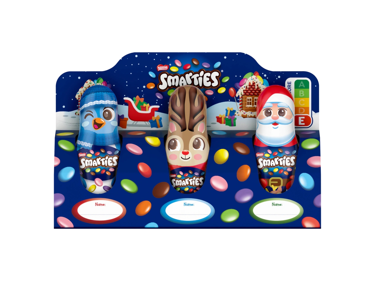 SMARTIES MINI MIX NATALE 3X18,7GR 0096217