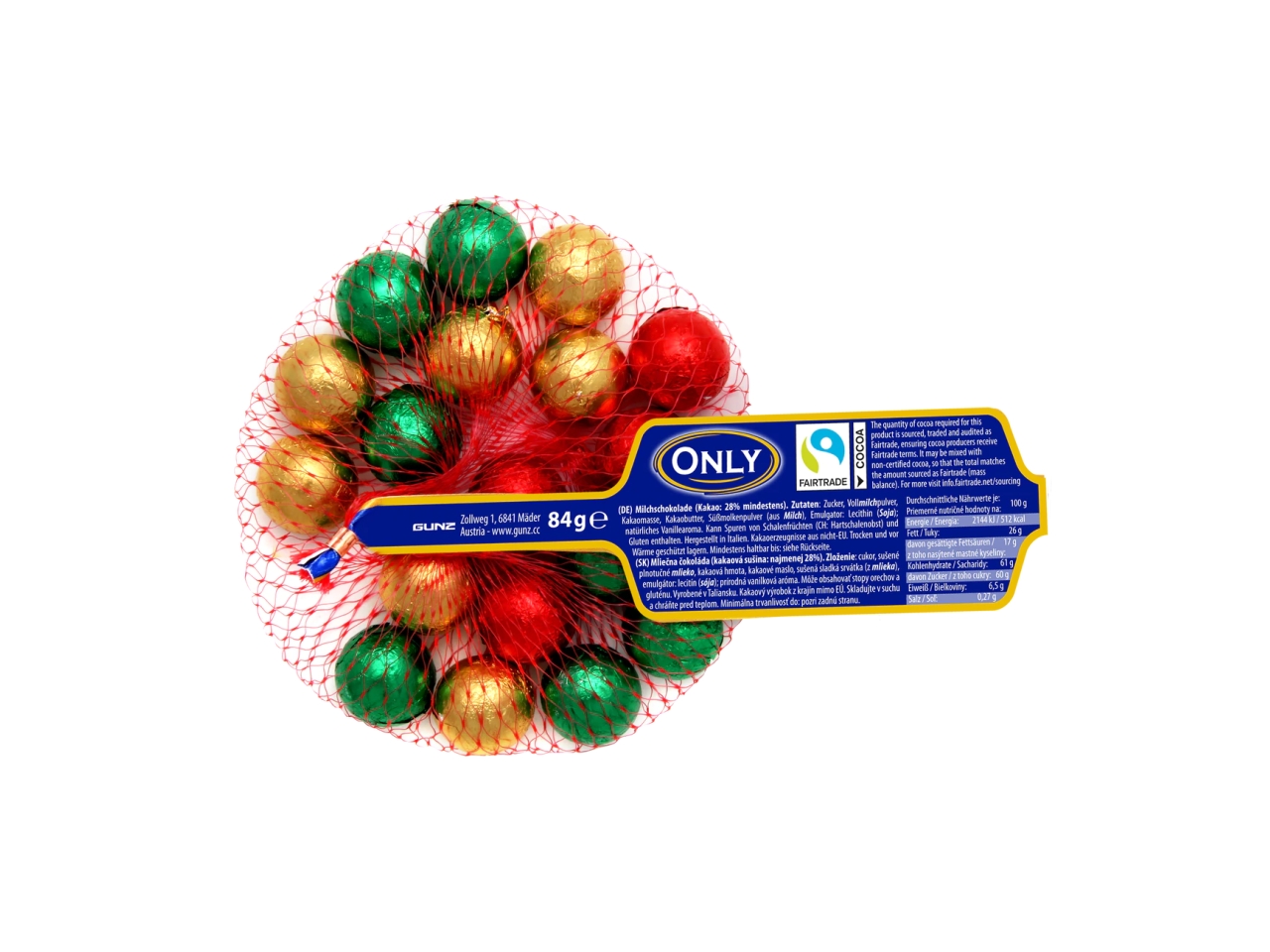 PALLINE DI CIOCCOLATO AL LATTE C/RIPIE.84GR0096444 PALLINE DI CIOCCOLATO AL LATTE C/RIPIE.84GR0096444