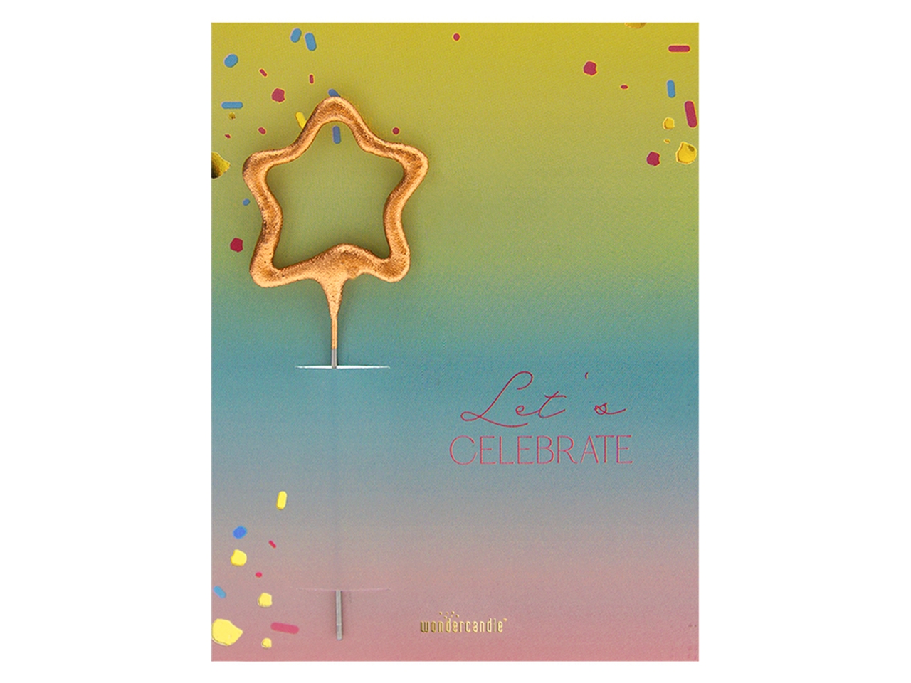 CANDELA SCINTILLA DECORO A COLORING W03A