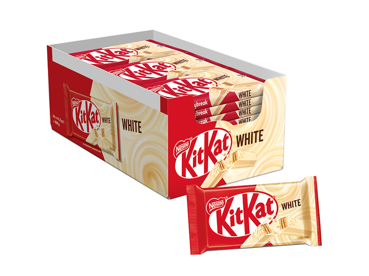 KITKAT WHITE 41,5GR12601201