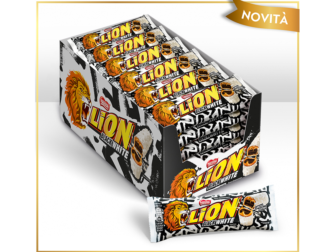 LION BLACK WHITE 42GR 12594007$