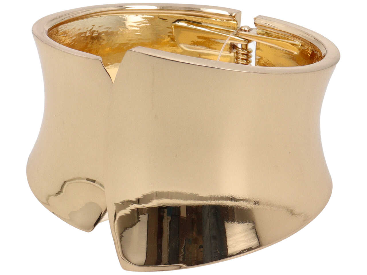 BRACCIALE SCATTO GRANDE ORO LUCIDO 287049 BRACCIALE SCATTO GRANDE ORO LUCIDO 287049