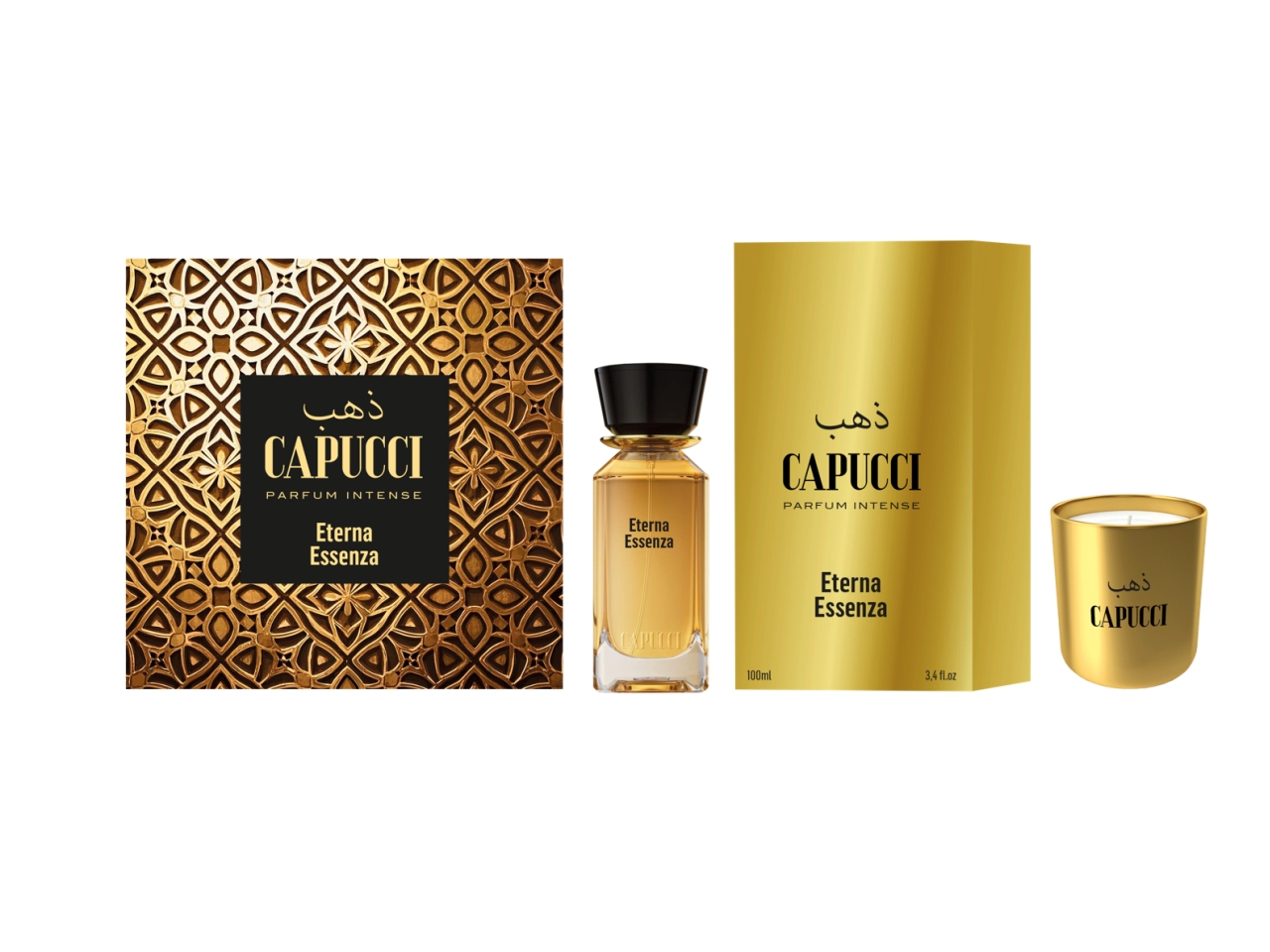 CAPUCCI ETERNA ESSENZA EDP100ML+CANDELA CAP156