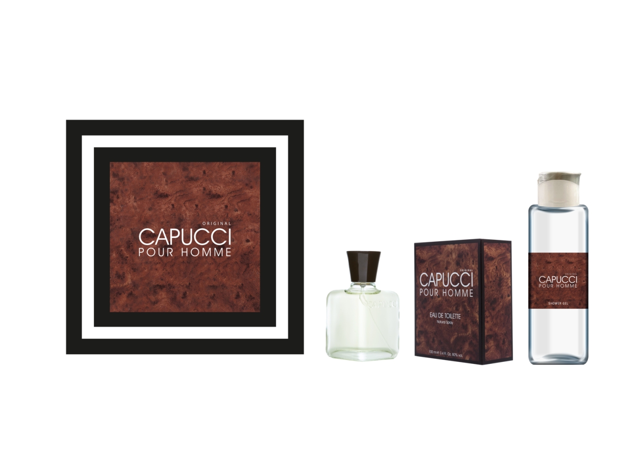 CAPUCCI CLASSICO EDT 100ML+SHOWER GEL 250ML CAP158 CAPUCCI CLASSICO EDT 100ML+SHOWER GEL 250ML CAP158