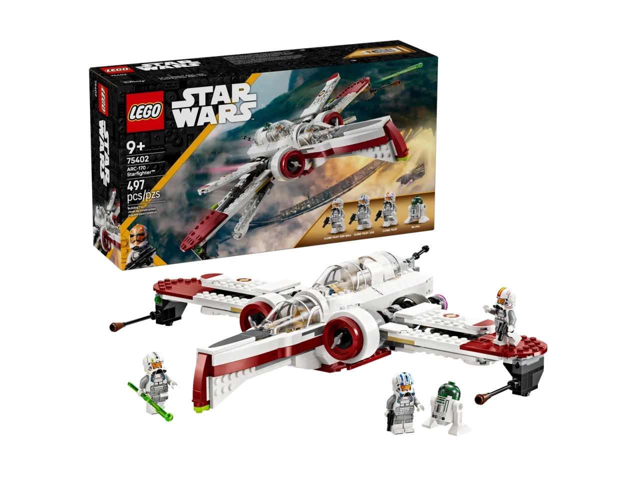 LEGO STAR WARS TM STARFIGHTER ARC-170 75402
