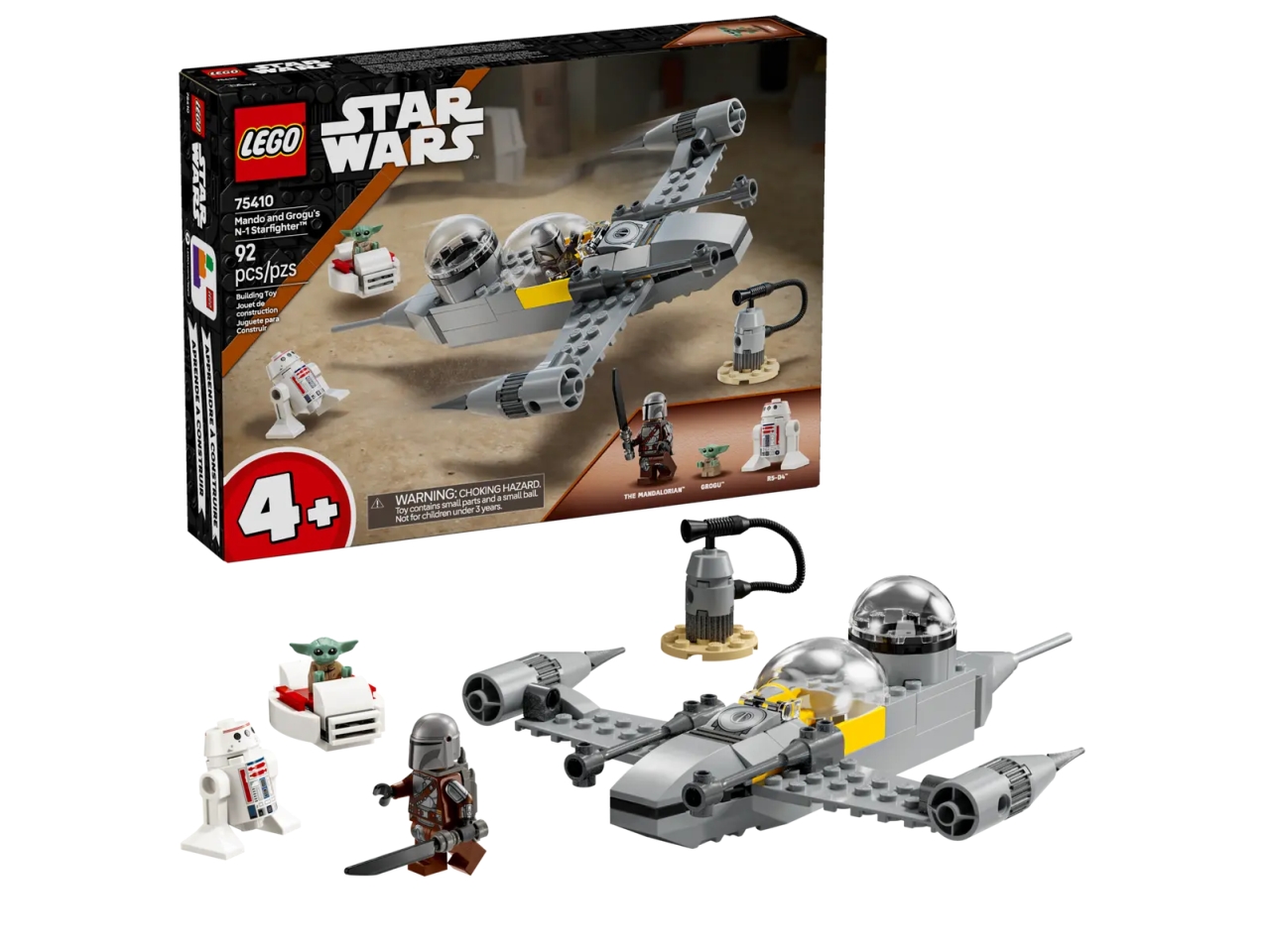 LEGO STAR WARS TM N1 STARFIGHTER MANDO GROGU 75410