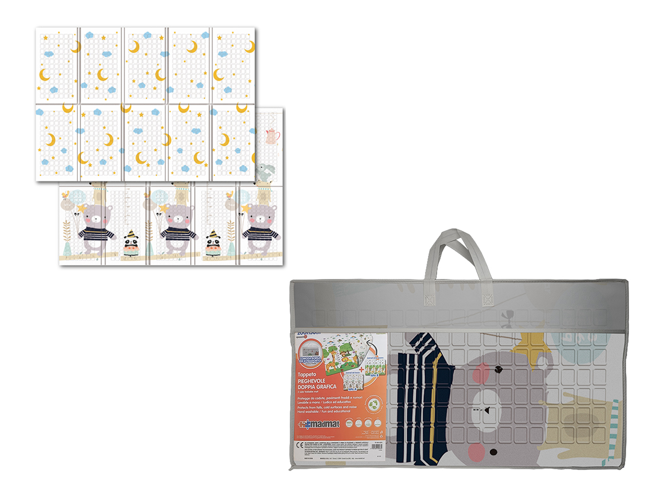 TAPPETO PIEGHEVOLE SKY 150X200X1CM 705000286 TAPPETO PIEGHEVOLE SKY 150X200X1CM 705000286