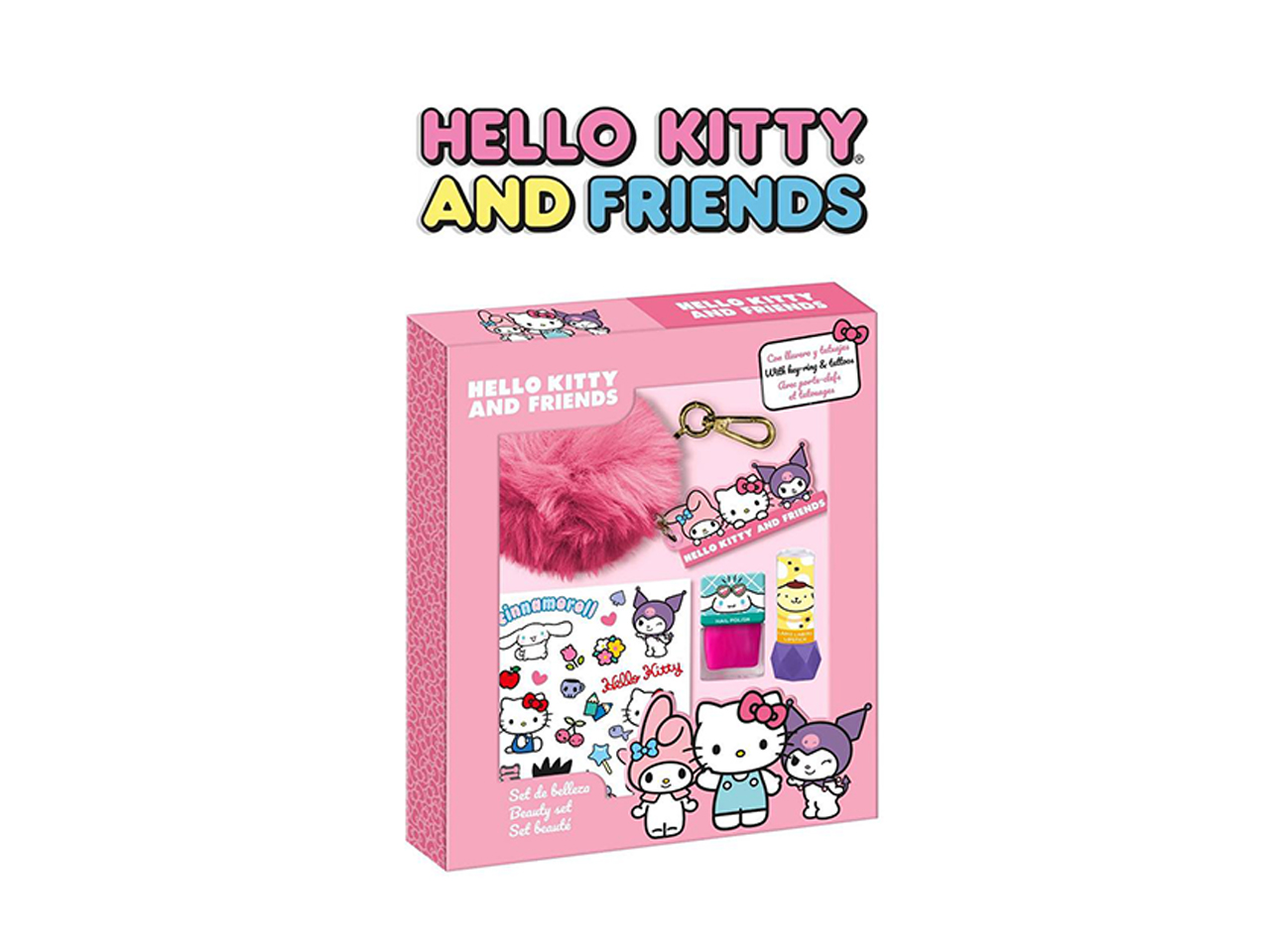 HELLO KITTY SET REGALO PORTACHIAVI LN4058 HELLO KITTY SET REGALO PORTACHIAVI LN4058