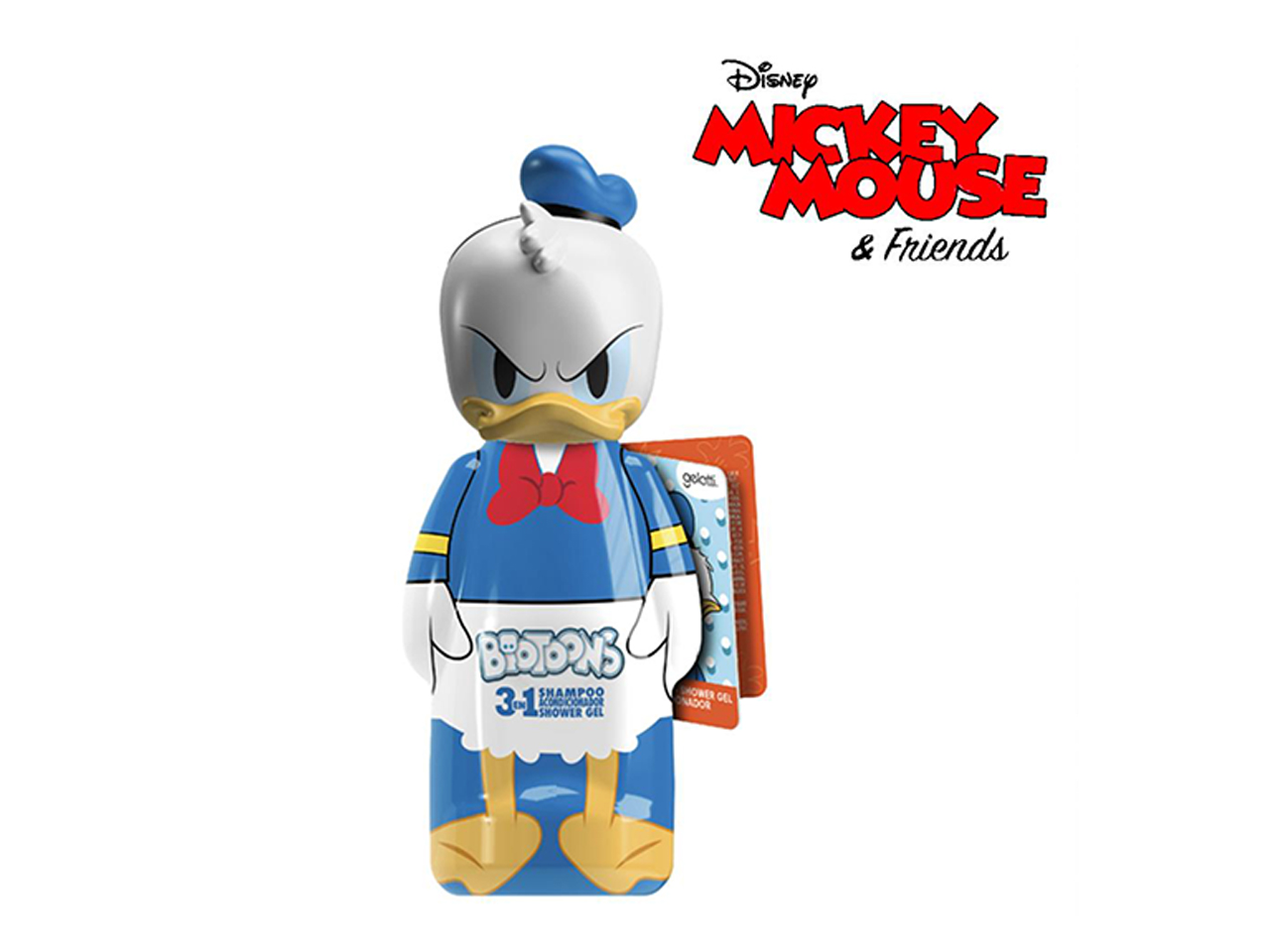 PAPERINO 3D CON VENTOSA BAGNO/SHAMPOO 300ML LN1246 PAPERINO 3D CON VENTOSA BAGNO/SHAMPOO 300ML LN1246