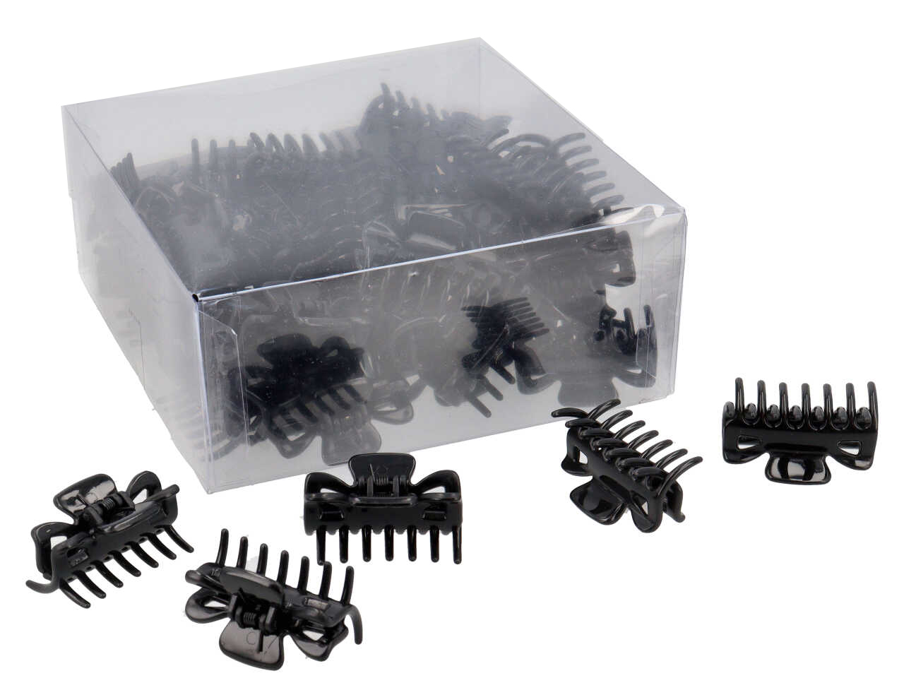 PINZA 7 DENTI PICCOLA NERA 201/02.PKG