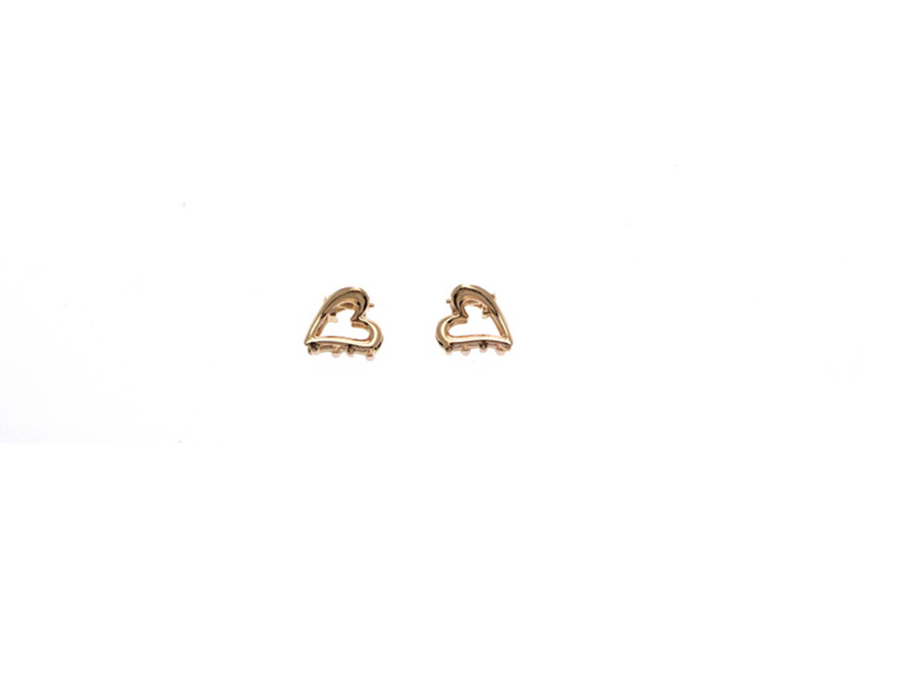 PINZA MINI GOLD CUORE SET DA 2 PINZE H016148F PINZA MINI GOLD CUORE SET DA 2 PINZE H016148F