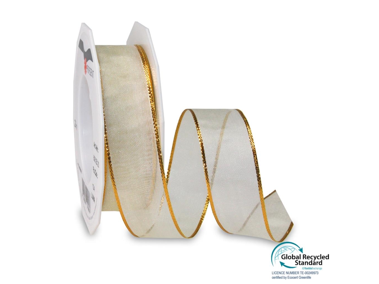 NASTRO LUNA 2,5CMX20MT CREMA608 25 20 104 NASTRO LUNA 2,5CMX20MT CREMA608 25 20 104