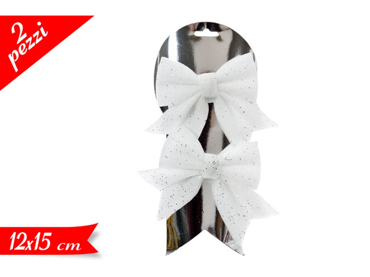 FIOCCHI 15X12CM 2PZ BIANCO 559640 FIOCCHI 15X12CM 2PZ BIANCO 559640