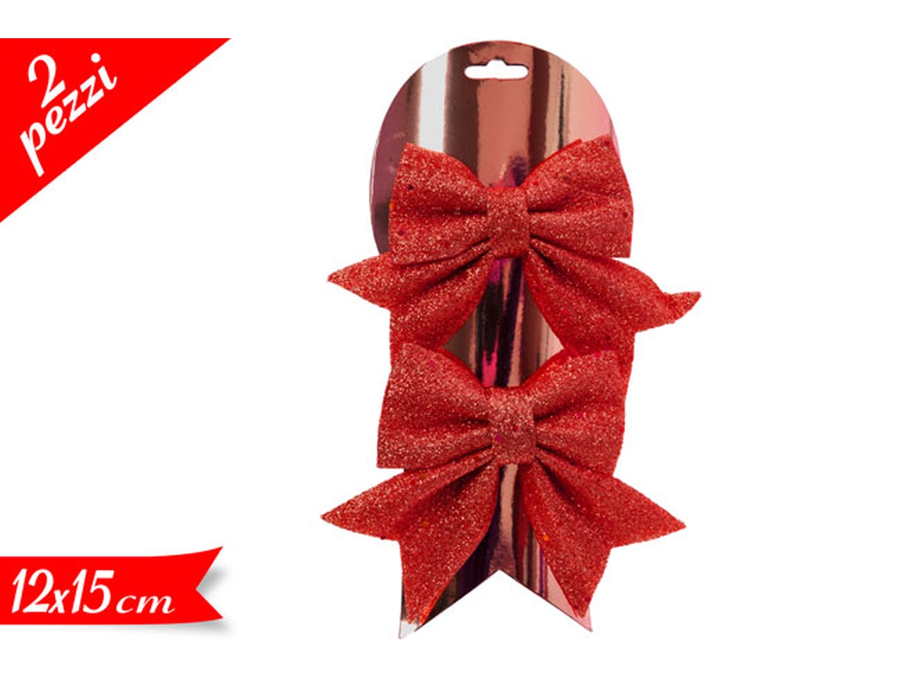 FIOCCHI 15X12CM 2PZ ROSSO 559642 FIOCCHI 15X12CM 2PZ ROSSO 559642