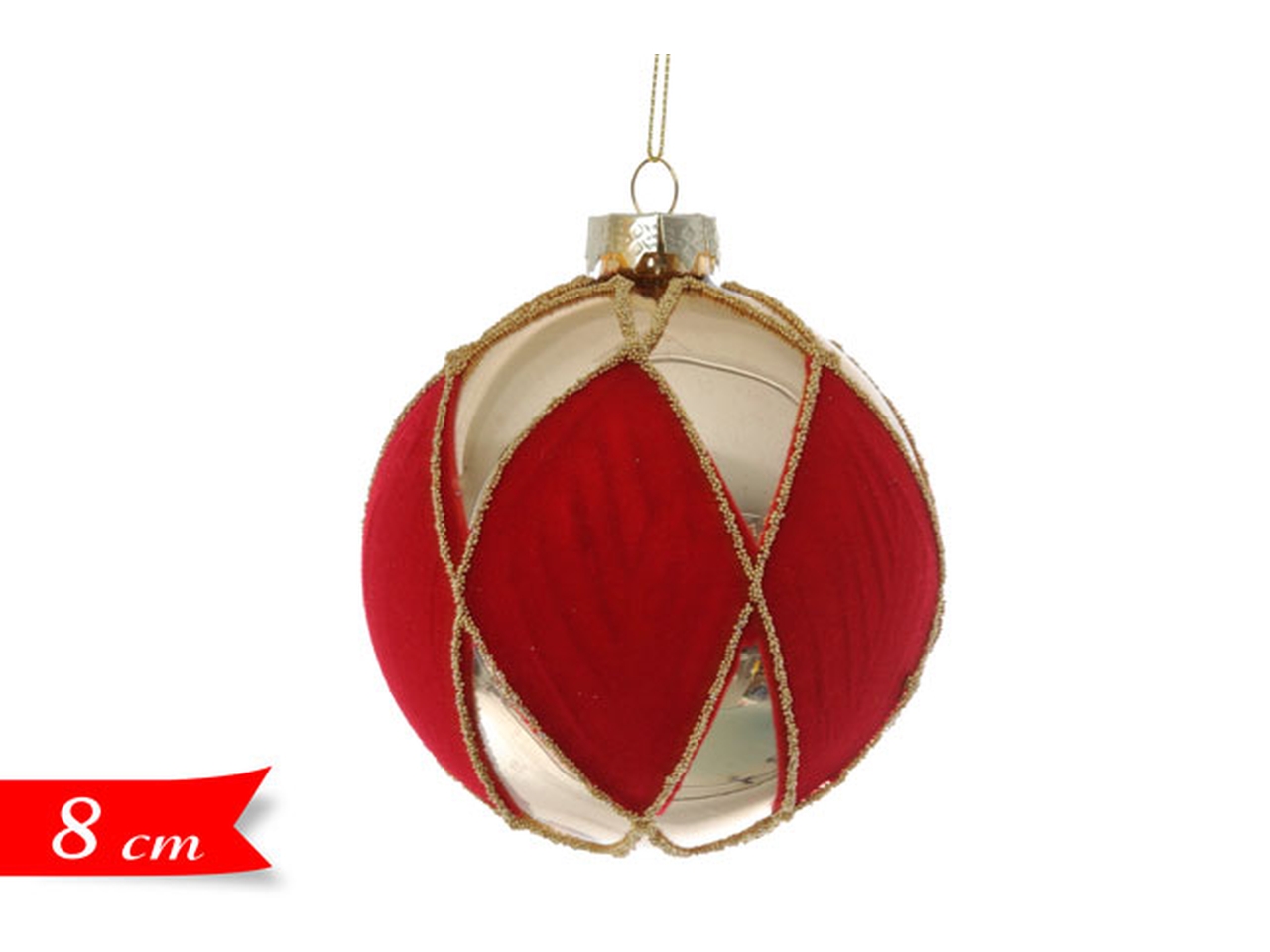 PALLA VETRO 8CM 593254